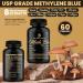 ANCIENT DIOSA - Methylene Blue USP Pharmaceutical Grade 60 Capsules, 60-Day Supply with Rich Blend of Mushrooms Extracts - Immune System Support, Cognitive Function, Improve Memory and Mental Focus - Buy Online on GoSupps.com