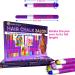 Desire Deluxe Hair Chalk Gift for Girls - 10 Temporary Colour Pens Makeup Kit, Perfect Toy for Kids 5-13 Years Old - Buy Online on GoSupps.com