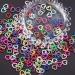 Hollow Heart Nail Charms - 200Pcs Mix Color Pearls for Valentine's Day DIY Manicure & Jewelry - Buy Online on GoSupps.com