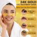 24K Gold Crystal Collagen Eye Mask - Hydrating & Anti-Aging Treatment for All Skin Types - International Shipping Available - Buy Online on GoSupps.com