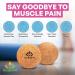 Acupoint Physical Therapy Massage Balls - Yoga Deep Tissue Massage & Trigger Point Therapy - Cork Self Myofascial Release Equipment - Buy Online on GoSupps.com