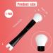 Buy Nose Contour Brush | U-Shaped Dual End Makeup Brush for Pro Contouring | Black & White - Buy Online on GoSupps.com