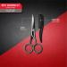 ManMade Men's Grooming Set: Stainless Steel Beard & Mustache Scissors + Free Comb | Red | Two-Piece Essentials - Buy Online on GoSupps.com