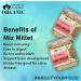 Blessfull Healing Organice Mix Millet 2 lb (907 Gram) - Buy Online on GoSupps.com