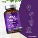 High Strength Milk Thistle Capsules 4000mg - 100 Tablets | Liver & Gallbladder Support - No Artificial Preservatives - Buy Online on GoSupps.com