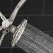 Waterpik High-Pressure Shower Wand & Rain Shower Head Combo - 12 Spray Modes, 8-Foot Hose, Brushed Nickel - Buy Online on GoSupps.com