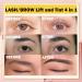 Lash Lift & Brow Lamination Kit - Black Color Long-Lasting Eyelash Perm for Salon or DIY Use | Safe & Effective Results - Buy Online on GoSupps.com