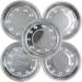 Forest Guys Stainless Steel Dog & Cat Bowls - 5-Pack Stainless Steel Dishes - Buy Online on GoSupps.com