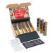 Timber Taste 5 spices from all over the world - Rare spices gift set men - Fancy father's day gift spice set grill spices - gift for Father's Day - 5 spices gift for cooks spices in the world gift set