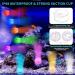 Daphomeu Mini Underwater LED Lights - Waterproof RGB Lights for Aquarium Pool Garden Wedding & Christmas Decor with Remote Control - Buy Online on GoSupps.com