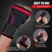 Fitlosa Set 2 | Premium Foundation Bandage Sport & Wrist Support | Left & Right Hand Bandages for Fitness | Comfortable & Durable Hand Wraps (Small Red) - Buy Online on GoSupps.com