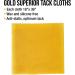 Dura-Gold Pure Gold Superior Tack Cloths (Box of 12) - Professional Grade for Woodworking and Painting - Removes Dust & Sanding Particles - Wax & Silicone Free - Anti-Static - 12 Count - Buy Online on GoSupps.com