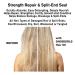 STRONGFORCE Vegan Hair Oil - Strength Repair Split End Seal & Length Protection (30 Capsules) | International Shipping Available - Buy Online on GoSupps.com
