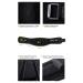 FITTECHT Weightal Leaks V1 - Premium Fitness Belt for Bodybuilding Strength Training & Crossfit - Unisex Black 81-88cm Waist Size - Buy Online on GoSupps.com