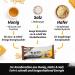 Aerobee Energy Bar - 12x50g Honey Peanut & Cocoa - Sugar-Free Oat Bars for Endurance Hiking & Meal Replacement - Buy Online on GoSupps.com
