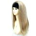 Forever Young Extra Long 3/4 Half Wig Fall Clip in Hair Extension - Color: Sandy Light Blonde Mix