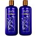 Moisture Renewal Anti Dandruff Shampoo and Conditioner set for Men & Women. Organic Anti Dandruff and Itchy Flaky Scalp Treatment. 100% Natural and Safe for all Hair Types.