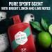 Old Spice Refreshing Body Wash for Men, High Endurance, 3X Defense, 24/7 Shower Fresh with Long Lasting Scent, Pure Sport Scent, 33.4 oz (Pack of 4) - Buy Online on GoSupps.com
