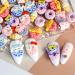 Cute Donut Nail Art Charms - 48PCS 3D Cartoon Animal Snacks Resin Charms for DIY Nail Art & Jewelry (Donuts) - Buy Online on GoSupps.com