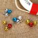 Molain 12 Bells Cat Dog Collar Charms - Colorful Jingle Bells for Pet Collar Accessories - 4 Sets for Festival Party DIY Decoration - Buy Online on GoSupps.com