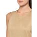 Anne Klein Womens Lurex Sleevesless Mock Neck XX-Small Gold Dust - Buy Online on GoSupps.com