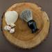 Haryali London 3 Pc Shaving Kit with Cut Throat Razor, Super Badger Hair Brush, and Shaving Soap - Black Color - Unique Gift Set - Buy Online on GoSupps.com