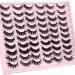 ALICE E-Russian Strip Lashes Natural Look 5 Styles Mixed Fluffy Wispy Hybrid 30 Pairs Pack - Buy Online on GoSupps.com