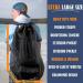 XL Athletico Scuba Diving Bag - Mesh Travel Backpack for Gear & Equipment - Dry Bag for Mask, Fins, Snorkel - Black - Buy Online on GoSupps.com