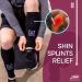Calf Compression Sleeve - Support Brace for Sports & Travel | Men & Women - Medium - 1 Pair - Stripes/Black - Buy Online on GoSupps.com
