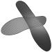 Ultra Thin Insoles ijifly 3D Printed Insoles Breathable Striped Line Mesh Hollow Hybrid Grid Structure Comfortable TPU Quick-Dry Shoes Inserts for Men 13/47 Black Black Men13/47