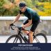 Rogelli Core Men's Padded Cycling Shorts - Breathable Bike Pants with Braces - Black XS - Buy Online on GoSupps.com