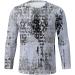 Men's Slim Fit Long Sleeve Workout Shirt - White, Large | Athletic Leisure Wear - Buy Online on GoSupps.com