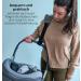 Zamboo Universal Baby Seat Strap - Anti-Slip & Shoulder Pad for Easy Transport | Compatible with Maxi-Cosi Cybex & More - Black Gray - Buy Online on GoSupps.com