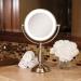 Zadro 11 Makeup Mirror with Lights and 12X/1X Magnification, Dimmable Touch LED Lighted Mirror, Satin Nickel - Buy Online on GoSupps.com