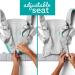 Breathable Light Gray 4-in-1 Flip Flip Infant Carrier with Adjustable Hip Belt | Comfortable Stretch for Infants - Buy Online on GoSupps.com