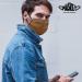 Washable Face Mask Made in UK | 3 Layers Blended Cocoa Cotton | London UK | Washable 100+ Times - Buy Online on GoSupps.com