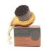 C4wrd Natural Bristle Facial Brush | Soft Exfoliating Massage with Bamboo Activated Carbon Nanofibers - International Shipping Available - Buy Online on GoSupps.com
