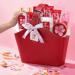 Fathers Day Japanese Cherry Blossom Spa Gift Set - 25Pcs Luxury Bath & Shower Package for Women in Leather Tote Bag - Buy Online on GoSupps.com