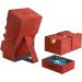 GameGenic Card Deck Box - Red 200CT, Durable TCG/OCG Storage for Pokemon, Yugioh, Commander, MTG Cards - Buy Online on GoSupps.com