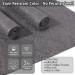 XANGNIER Thickened Magic Cleaning Cloth 8 Pcs - Lint Free & Reusable Microfiber Rag for Windows, Mirrors, Glass & Car Cleaning - Gray - Buy Online on GoSupps.com