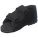 Medline ORT30300WM Semi-Rigid Post-Op Shoe, Medium, Women, Black