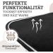Esposita Championship Sweat Blanket with Fur Collar - Luxurious Black/Silver 145cm Show Blanket | Paradise Fleecedecover with Ornamental Piping - Buy Online on GoSupps.com