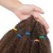 Buy SEGO 3 Packs Afro Crochet Braids - Kinky Curly Hair Extensions in Natural Black & Light Brown International Shipping Available - Buy Online on GoSupps.com