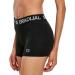 Women's Gradual Spandex Compression Volleyball Shorts 3 Pack - Black - Small - Buy Online on GoSupps.com