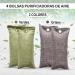 Ynanna 4 Bag Activated Carbon Odor Neutralizers - 80g Air Fresheners for Fridges Cabinets & Shoes - Moisture Protection & Deodorant - 2-Pack - Buy Online on GoSupps.com