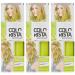 L'Oreal Paris L'Oreal Paris Colorista Wash Out Neon 80ml Semi-Permanent Hair Colour - Lime Green (Pack of 3)