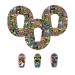 Dexcom G6 Adhesive Patches Dexcom G6 Transmitter Stickers Comic Book 3-Pack Waterproof Dexcom Patches CGM Tape - Glucomart