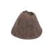 Ger3as sauna hat 100% wool felt with hook for women and men wellness hat premium quality felt sauna hat (dark felt hook)