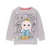 CoComelon Sweatshirt For Kids | Babies Toddlers Ello Pepe Boba Kiki Animal Characters Sweater | Nursery Rythme Education Sing Songs Jumper 4-5 Years Grey