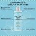 Glycolic Acid Toner 8% - Exfoliating Facial Peel for Anti-Aging & Acne, Alcohol-Free, AHA & Rosemary Extract - 8 oz - Buy Online on GoSupps.com